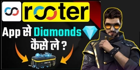 Rooter App Se Free Fire Me Diamond Kaise Le