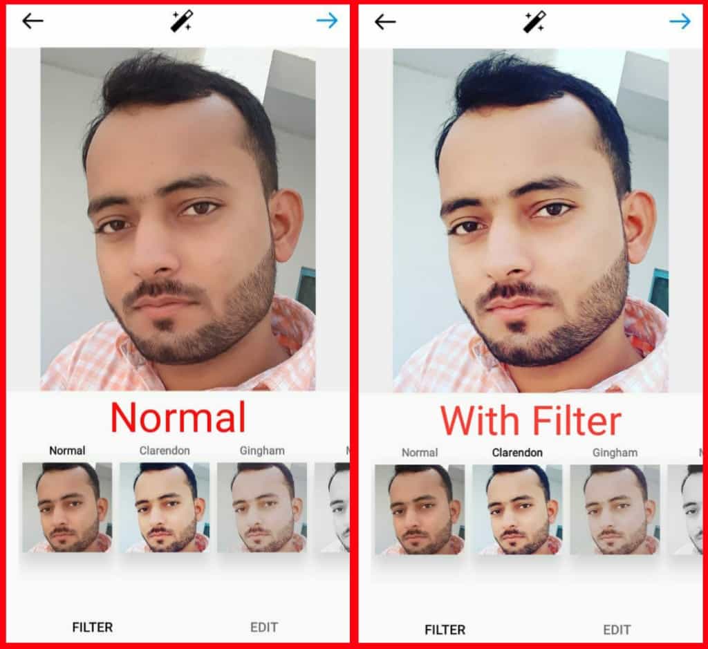 Use Instagram Filters