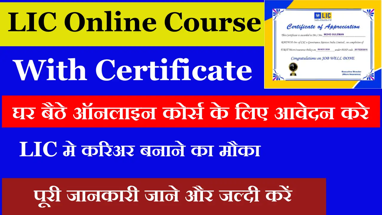 LIC Online Course